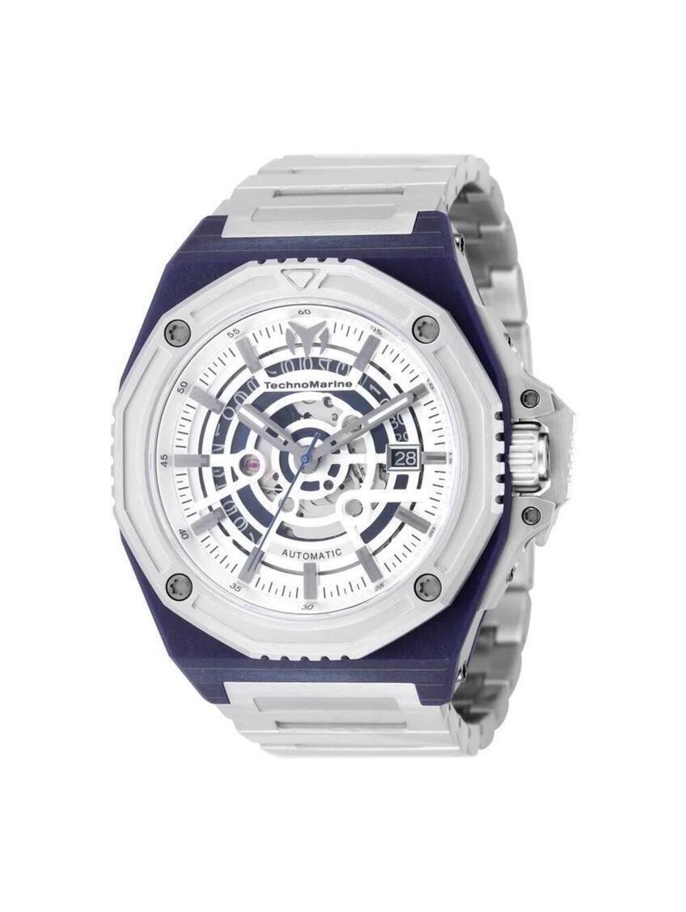 TechnoMarine Carbon Nautic Marine Automatic Men's Watch, 45mm Steel (TM-525043)